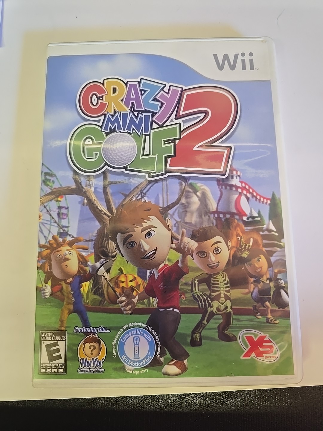 Crazy Mini Golf 2 for Nintendo Wii - Complete in Box - Kidz Sports Edition  