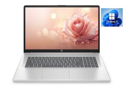 HP 17.3'' HD+ Laptop, Intel 8-Core i3-N305 CPU, 8GB RAM 512GB SSD, Win11
