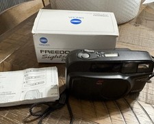 Minolta Freedom Sightseer Zoom AF Date 35-70mm Point Shoot Camera, Manual,box