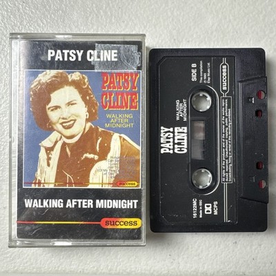 PATSY CLINE - WALKING AFTER MIDNIGHT Cassette Album