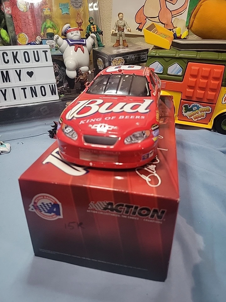 DALE WONHARDT JR #8 BUDWEISER Bud Monte Carlo 2005 acción 1/18 Foto 2 de 4