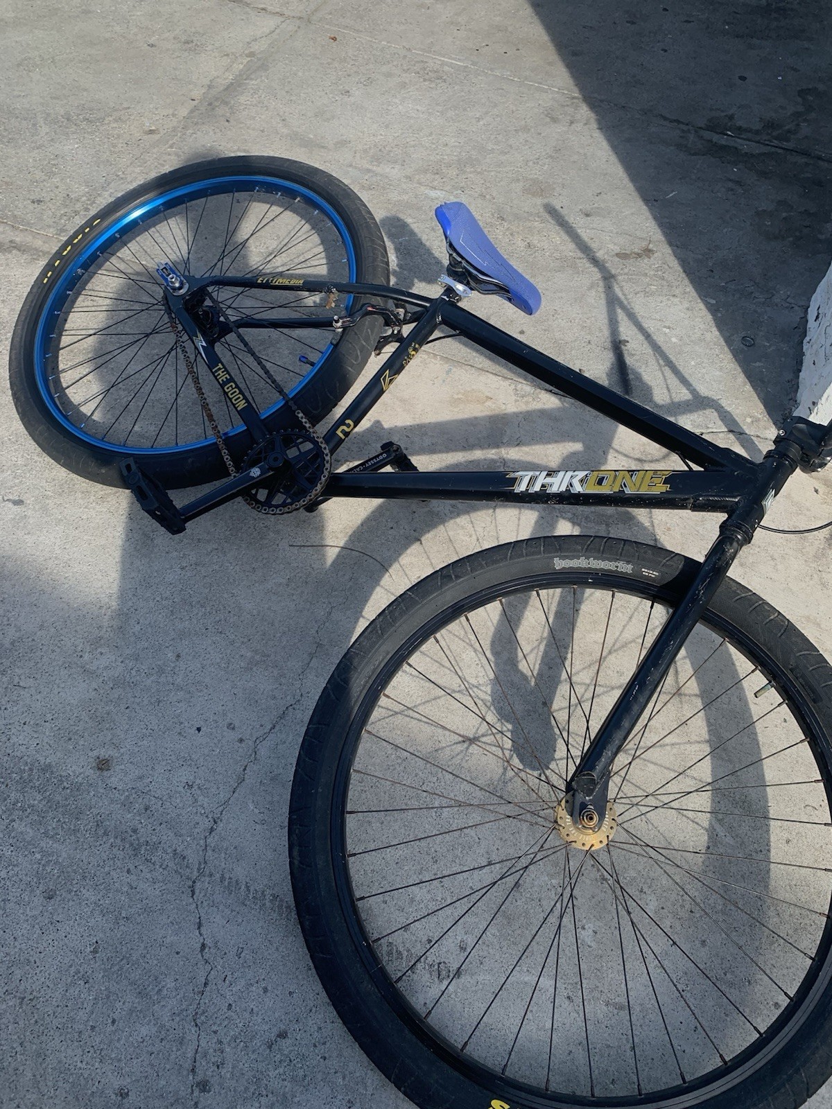Throne The Goon Bike 29er" Black and Blue are we can trad fo