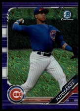 2019 Bowman Chrome #BCP-208 Aramis Ademan Prospects Purple Shimmer Refractor
