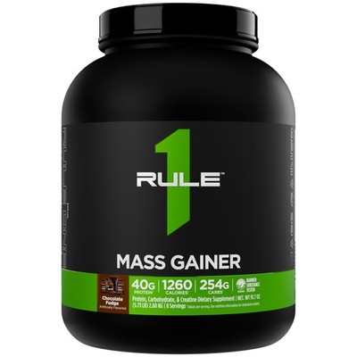 Rule 1 Proteins Mass Gainer  HighCalorie Weight Gain Formula with 1,220+ Calo...