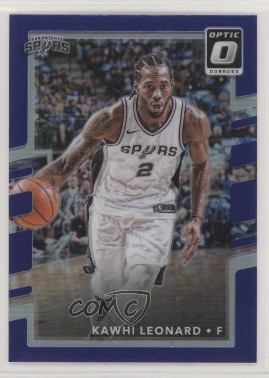 2017-18 Panini Donruss Optic Purple Prizm Kawhi Leonard #134 03od