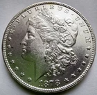 1878 Morgan Silver Dollar 7 TF Reverse of 78 - Ch AU, Nice Grade $1