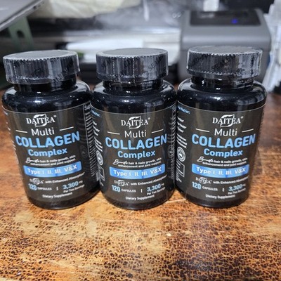 Daitea Multi Colagen Complex 3,300 mg Per 2 Servings 120 Capsules
