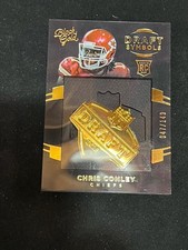Panini 2015 Black Gold Draft Symbols Chris Conley DRFT-30 Chiefs RC /149