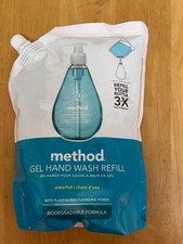 Method GEL Hand Wash Refill WATERFALL With Vitamin E + Aloe 1L (34 oz) 0.46 per fl oz