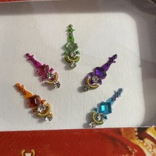 Indian Bollywood Bindi Body Jewel Self Adhesive, Crystal Forehead, Face Jewels