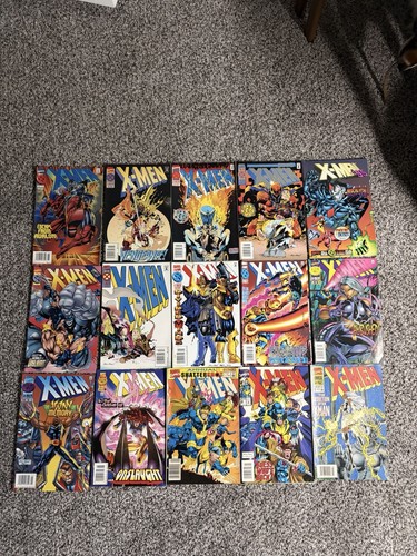X-Men Lot Various Years 57 Marvel Comics