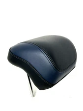 2015-2017 Chrysler 200 S Rear Back Seat MIDDLE Headrest Black and Blue Leather