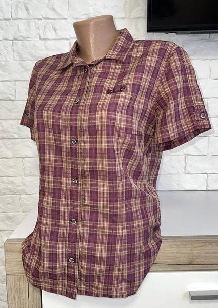 Women Jack Wolfskin Shirt Pink 38 / M / 46 #9FQH