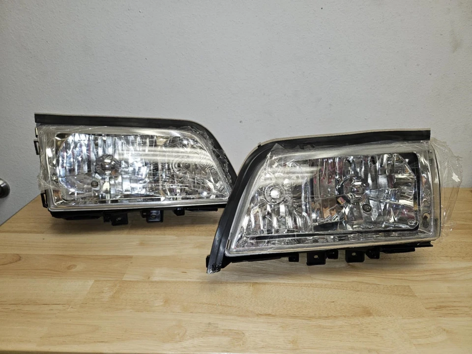 94-00 MERCEDES BENZ C CLASS CRYSTAL STYLE HOUSING 6 PIN HEADLIGHTS W202 C280 NEW Foto 4 de 4