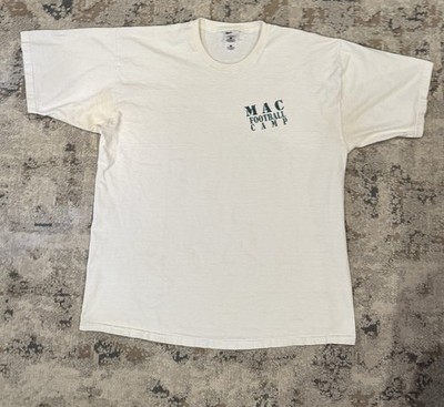 Vintage 1999 NCAA Mid-American Confrence (MAC) Football Camp T-shirt (XL)