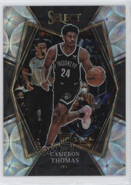 2021 Panini Select Premier Level Scope Prizm Cameron Thomas #126 Rookie RC 1j8i
