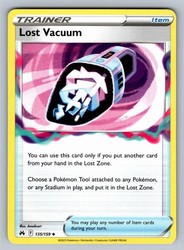 Lost Vacuum 135/159 Crown Zenith Uncommon Trainer Item