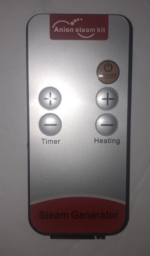 Anion Steam Generator Remote Control Timer Heating Control Portable Replacement