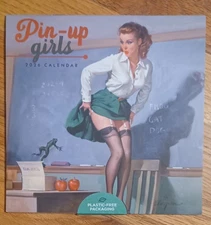 Pin-Up Girls 2026 Calendar  Mini Wall Calendar 7 x 7 inches