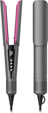 2-In-1 Hair Straightener and Blow Dryer, Professional Flat Iron with High-Speed