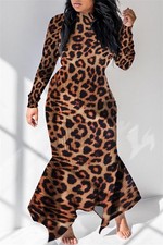 Cheetah Print Dress