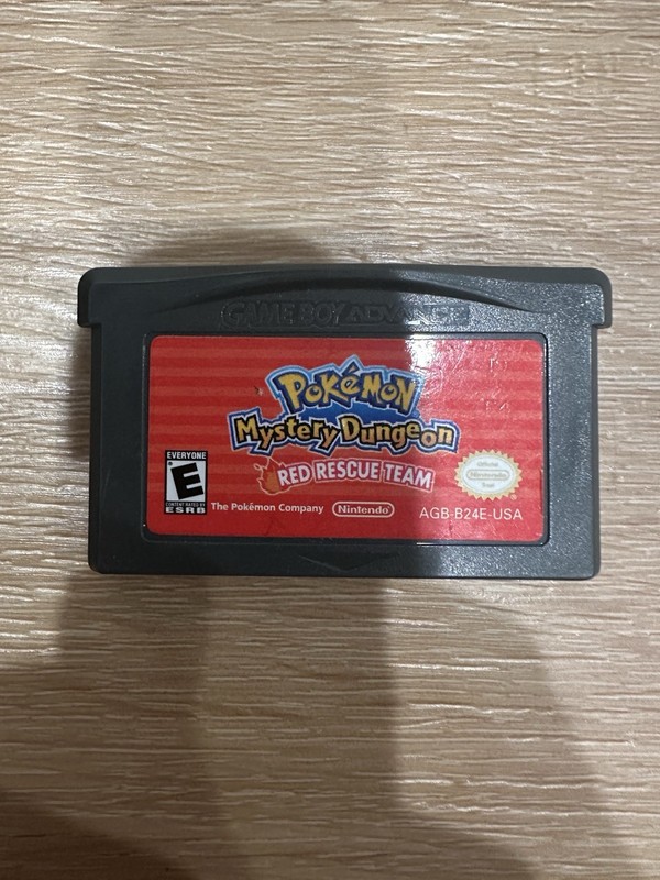Pokemon Mystery Dungeon Red Rescue Team Nintendo Game Boy Advance GBA Authentic