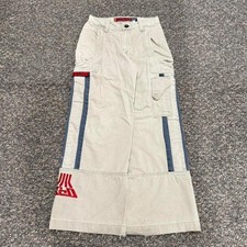 Vintage Jnco Kinetic 26 Inch Baggy Cargo Pants Khaki