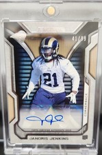 2012 Topps Strata Rookie Autographs Janoris Jenkins #RA-JJ Gold-Rams  41/99 