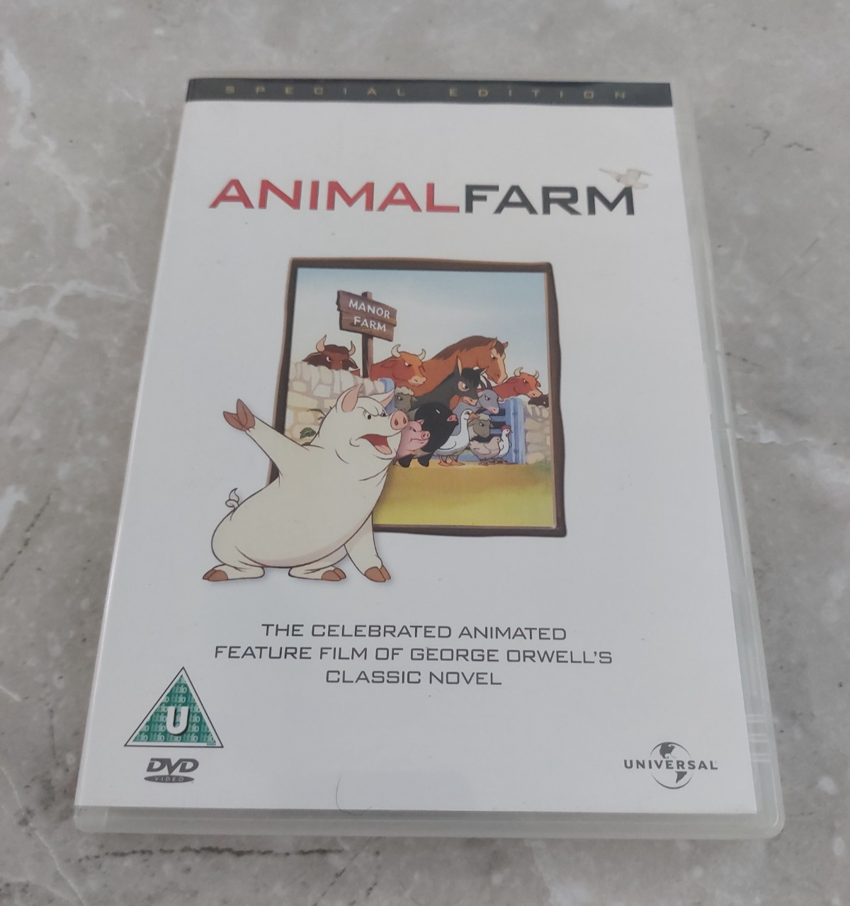 Animal Farm ~ Special Edition Animated DVD 2003 Excellent Condition