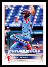 Alec Bohm 2022 Topps Opening Day #97 Philadelphia Phillies