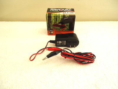 Used ? Rayovac Sportsman Recharge 6V & 12V Battery Charger '' Free Shipping ''