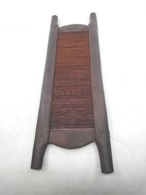 Antique Primitive Handmade Wooden Textile Weaving Loom Reed Tool Folk Art 17.5 