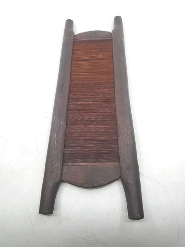 Antique Primitive Handmade Wooden Textile Weaving Loom Reed Tool Folk Art 17.5”