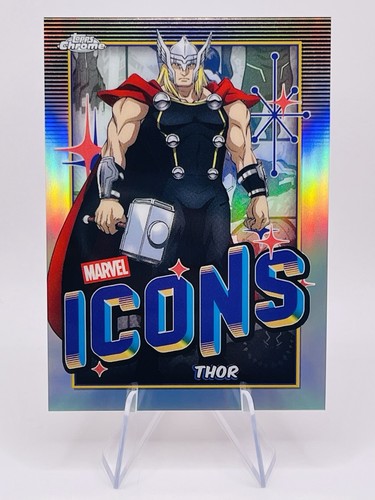 2025 Topps Chrome Marvel Thor #MI-3 Marvel Icons Refractor