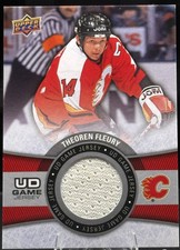 Theoren Fleury 2015-16 Upper Deck Game Jersey Series 2 #GJ-TF 1:2,319 - White!