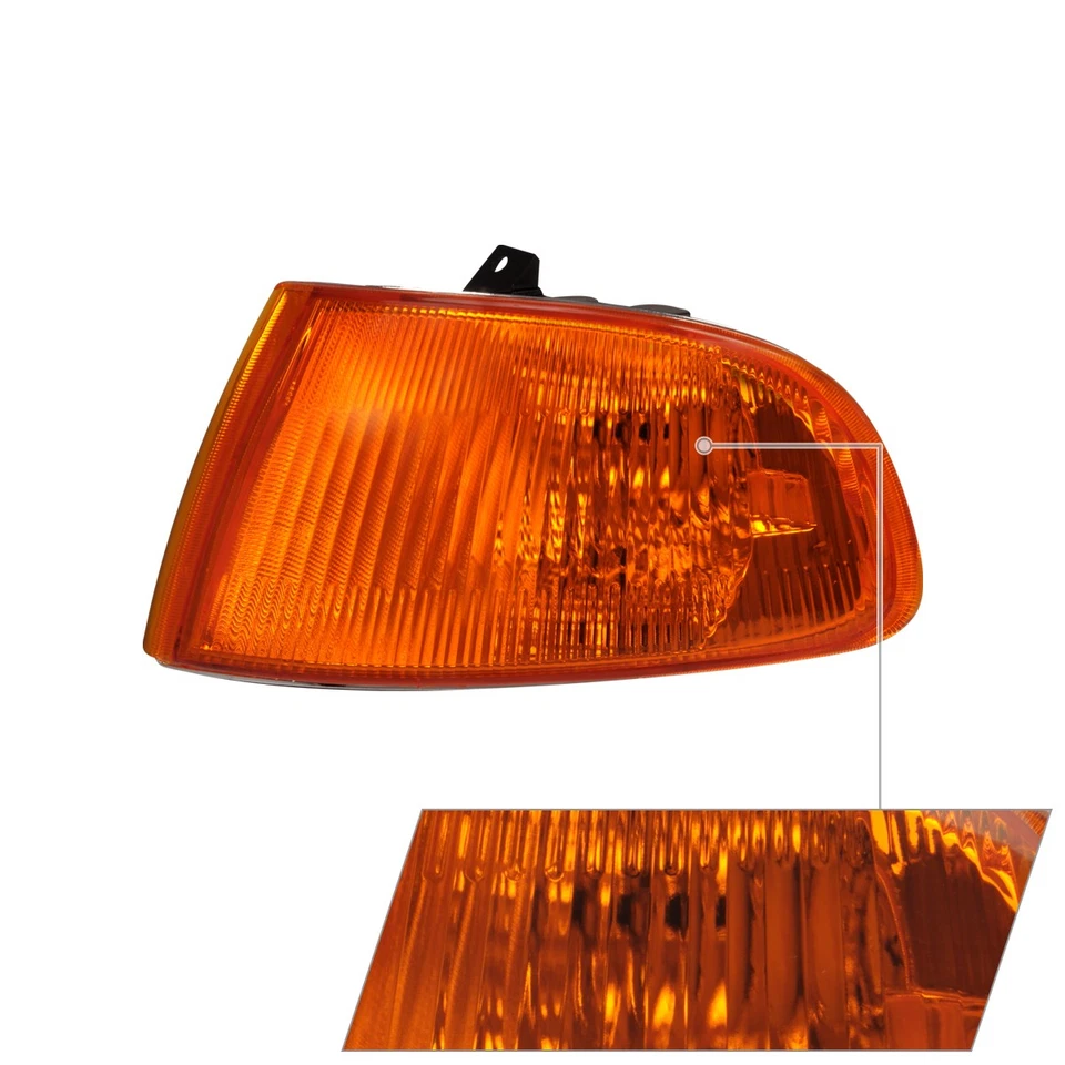 Amber Corner Lights Fits 1992-1995 Honda Civic 2/3Dr Coupe Hatchback Turn Signal Foto 4 de 4
