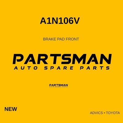 ADVICS Toyota Brake Pad Front A1N106V