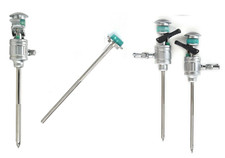 ADDLER LAPAROSCOPY TROCAR 3MM CANNULA 2PC WITH REDUCER TROCAR 5MM INSTRUMENT 4PC