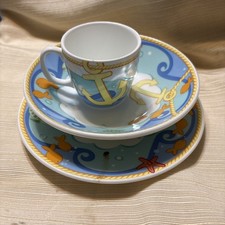 Tiffany  Co. Sailor cup, bowl, and plate