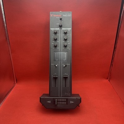 Vestax mixer PMC-06T missing Knobs / No Ac Adapter | eBay