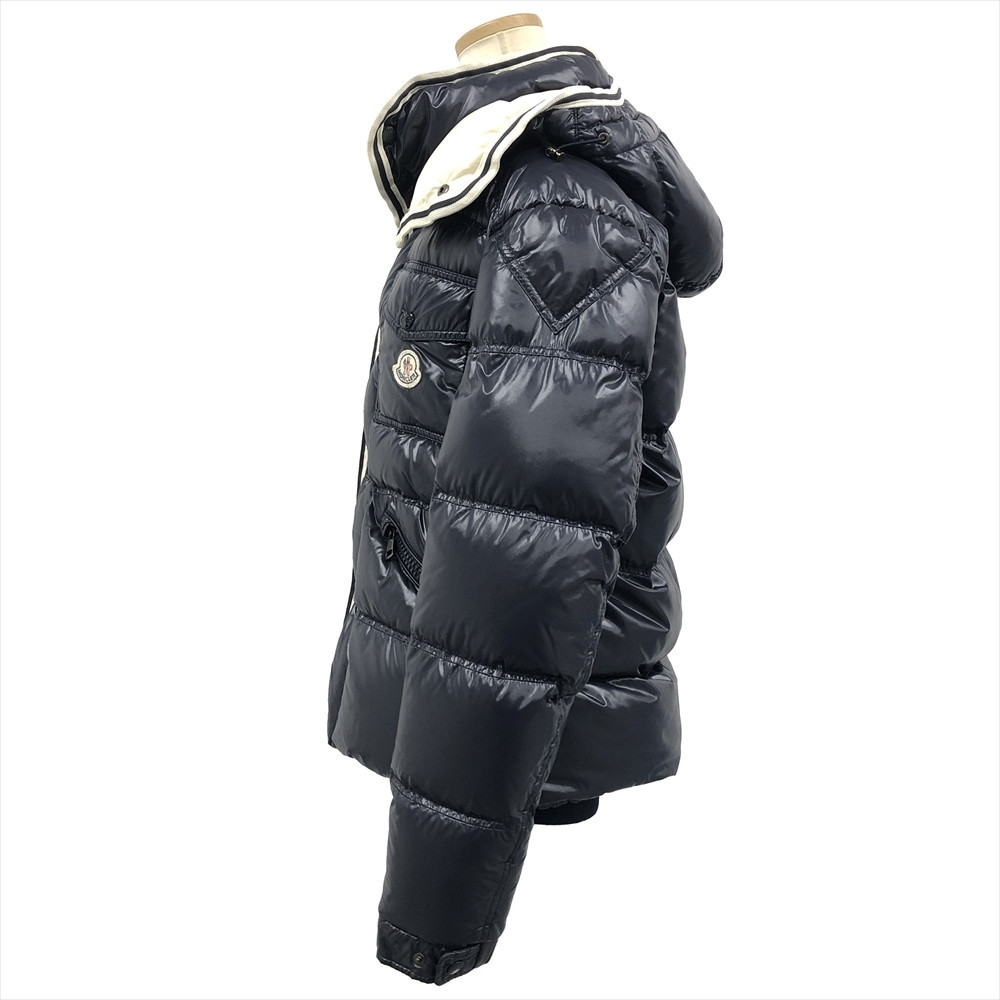 Moncler size 1 Branson puffer Jacket Feather 41355 Navy Men Moncler size 1 Branson puffer Jacket Feather 41355 Navy Men