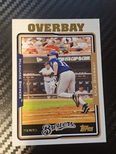2005 Topps - Lyle Overbay #4 Milwaukee Brewers 