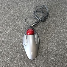 Logitech Trackman Marble Trackball T-BC21 Mouse Vintage Wired Tested  Working