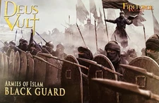 Deus Vult Black Guard Infantry New • One Sprue • 6 Miniatures • Fireforge