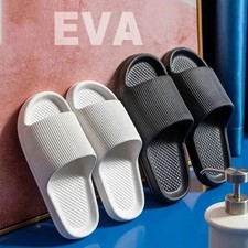 Non Slip EVA Shower Slippers Massage Soft Sole Bathroom House Sandals Unisex USA