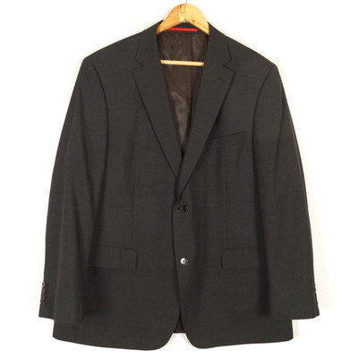 DIGEL Mens Blazer Jacket Size 3XL 28, F58 US UK 46 Polyester Wool Brown
