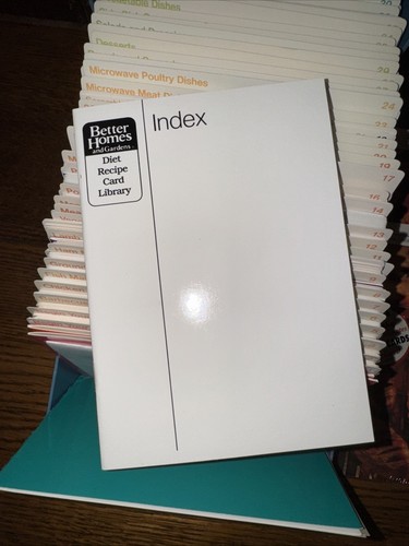 LOADED Vintage Better Homes and Gardens Recipe Card Library~SOME SEALED! - Picture 12 of 18