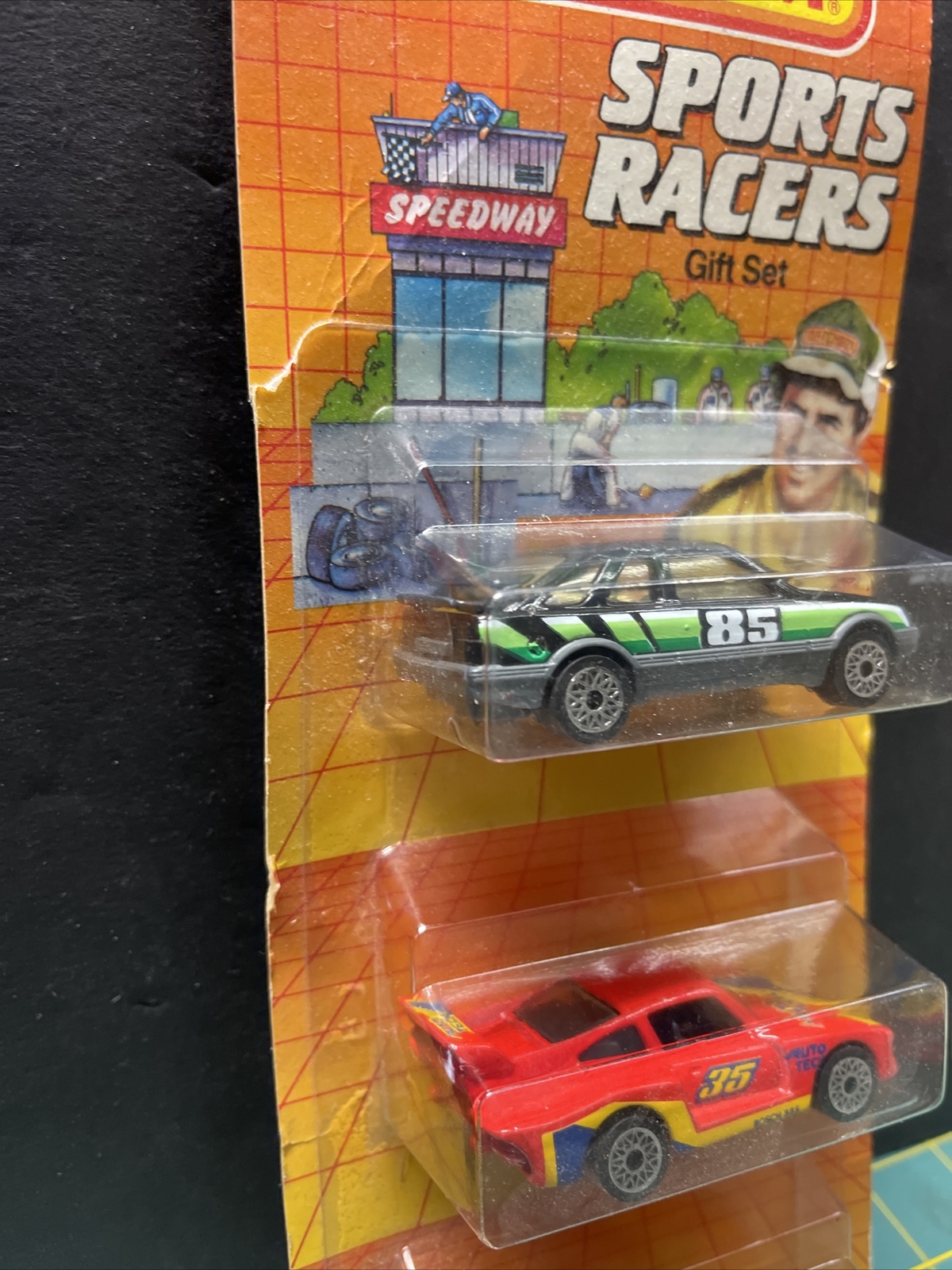 Matchbook Racers Characters 1986 Matchbox Sports Racers Gift Set Porsche Ford Sierra AMG | eBay