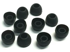 10 Earbud Tips Rubber Cushion Ear Plugs Replacement for Otium Audio Earphones
