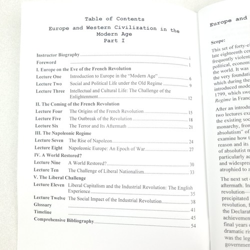 The Great Courses Europe and Western Civilization in the Modern Age Books & DVDs - 第 7/9 張圖片